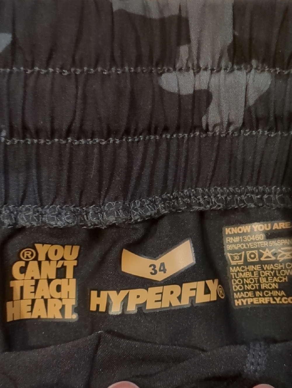Fashionable ONE x Hyperfly Icon Combat Shorts (Dark Camo) - Picture 8 of 10